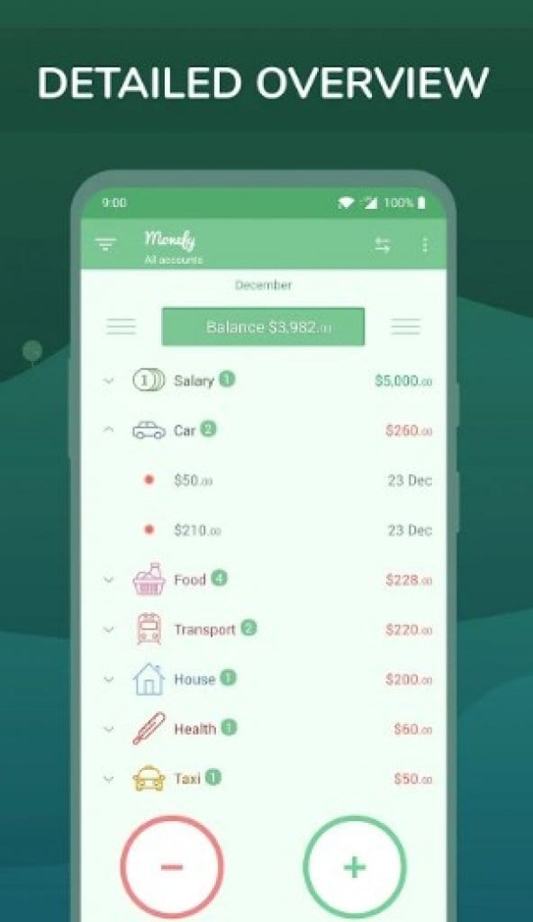 app for spending tracker