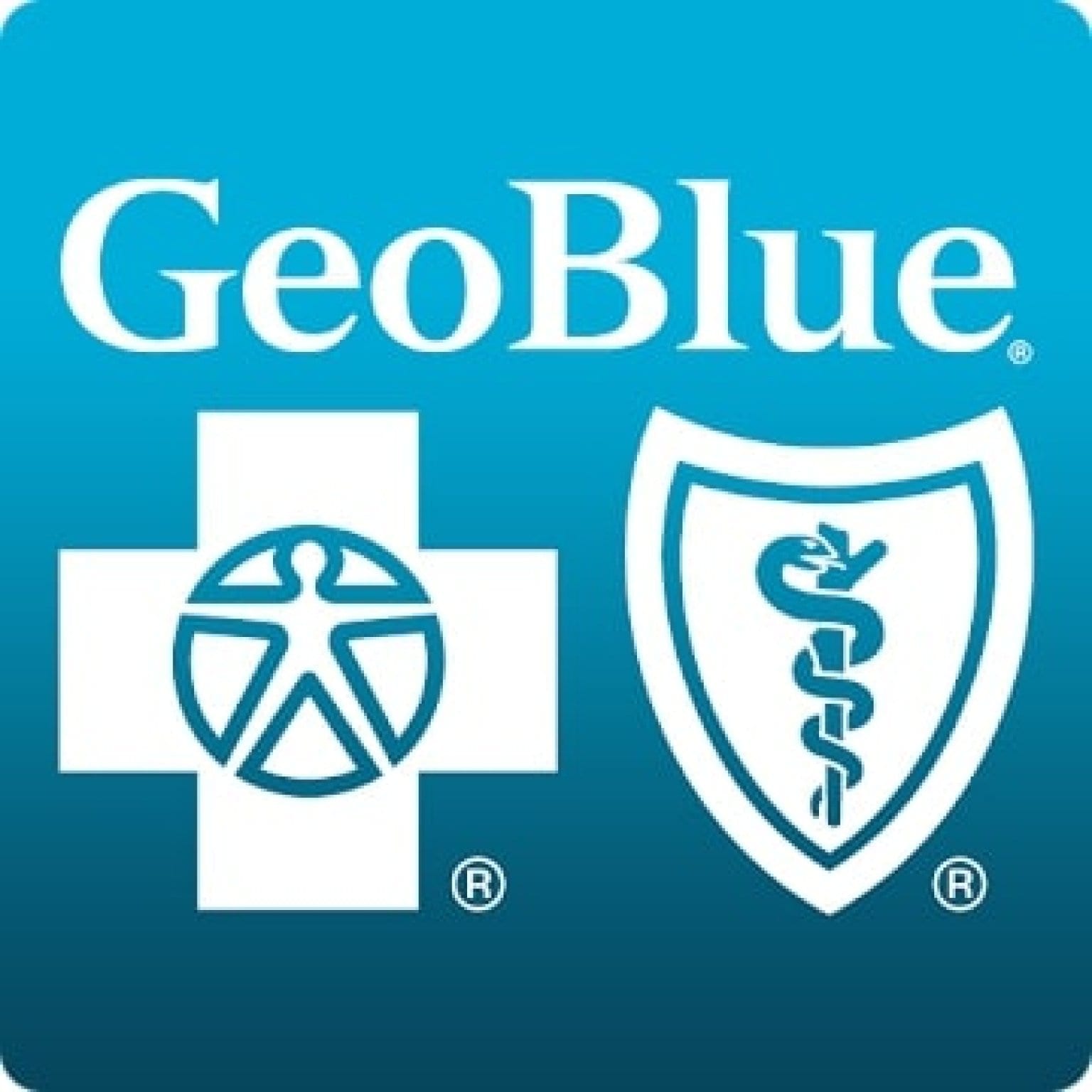 GeoBlue logo Free apps for Android and iOS