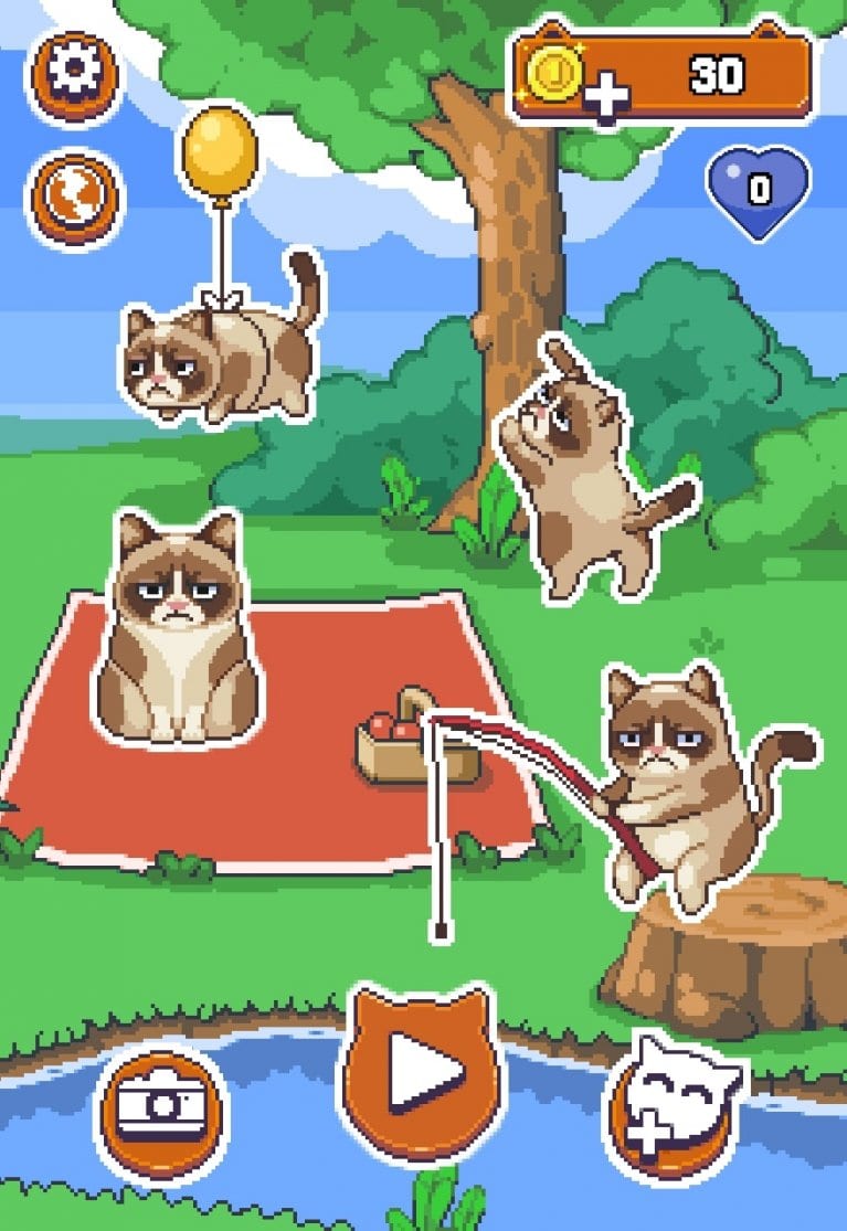 Grumpy Cat’s Worst Game Ever screen 1 | Free apps for Android and iOS