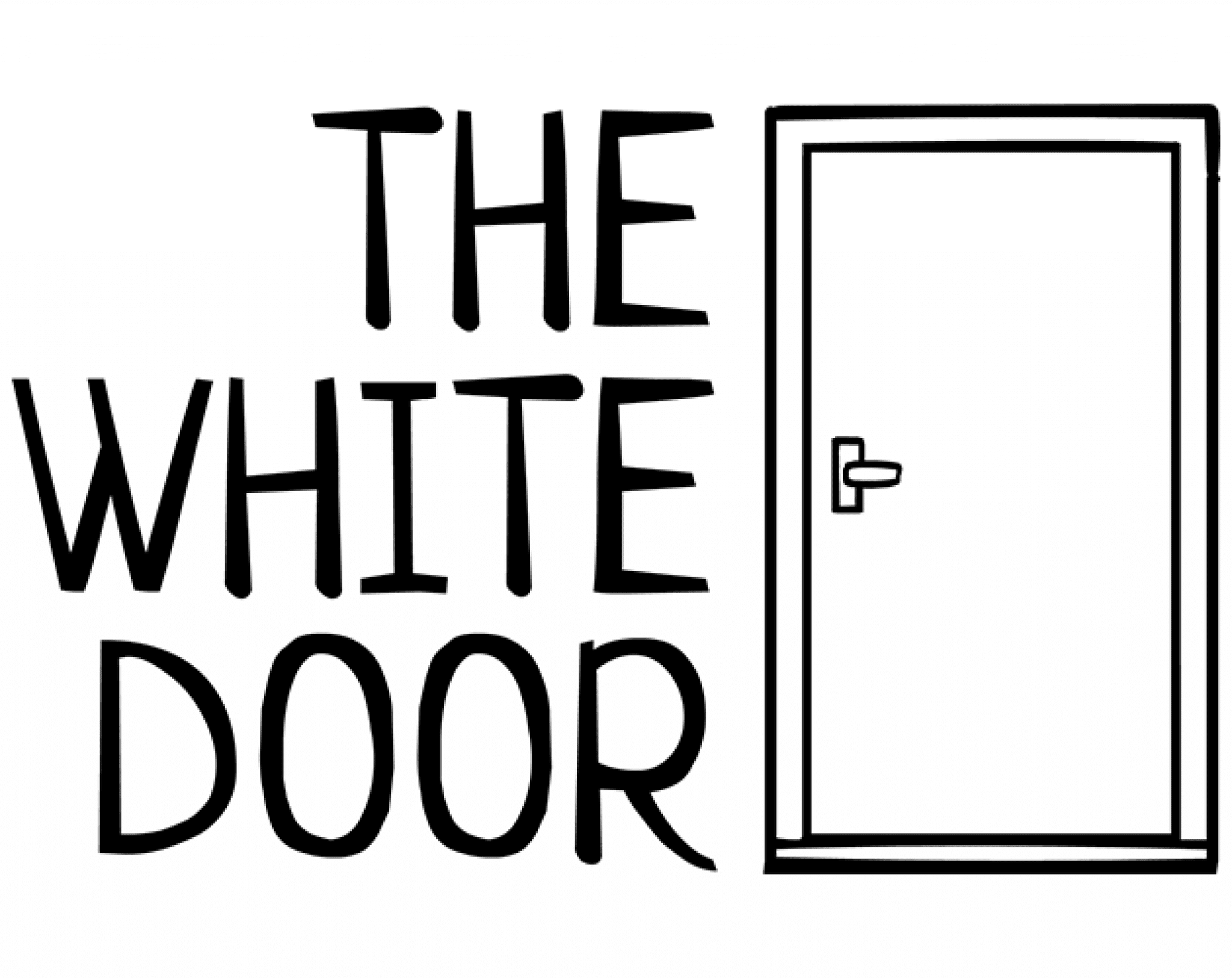 The white door 4. White Door. Белая дверь игра. Doors логотип игры. White Door logo.