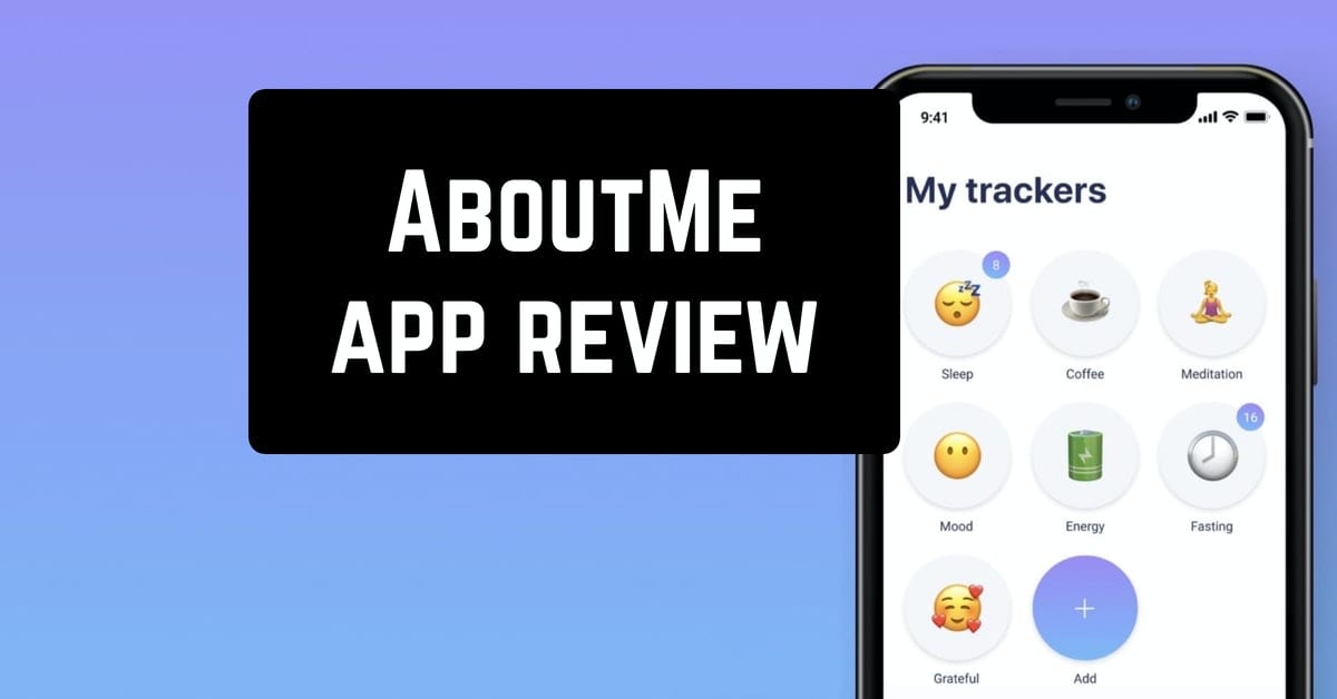 AboutMe app review