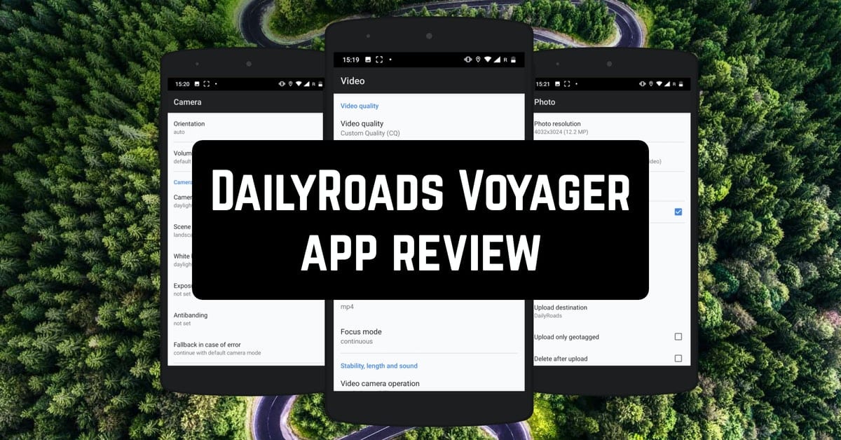 DailyRoads Voyager app review