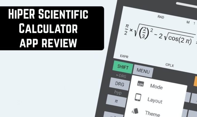 HiPER Scientific Calculator app review