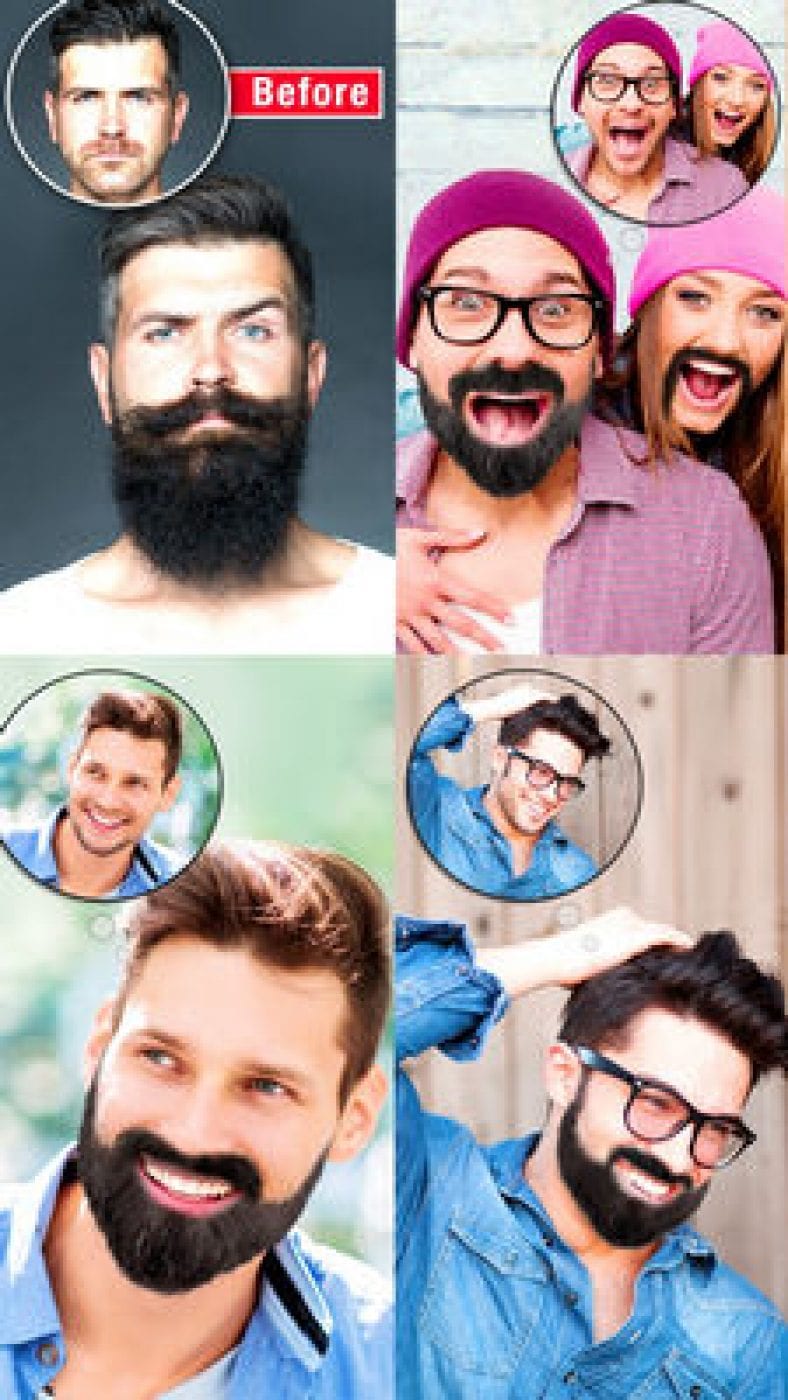 11 Free beard photo apps for Android & iOS Free apps for Android and iOS