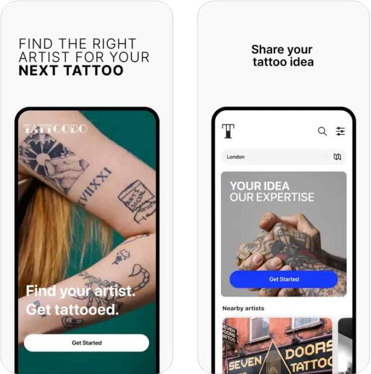 INKHUNTER Try Tattoo Designs on the App Store