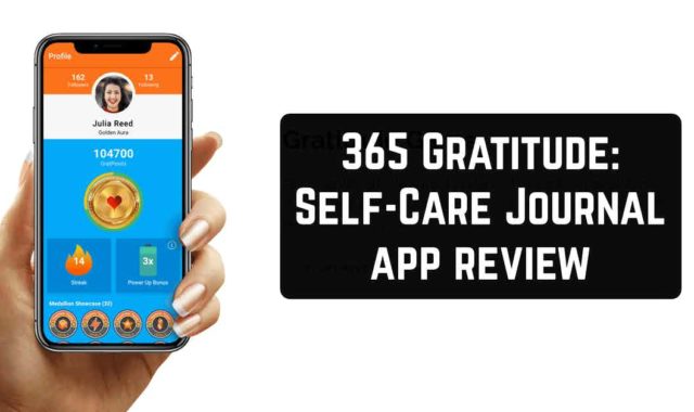 365 Gratitude: Self-Care Journal app review