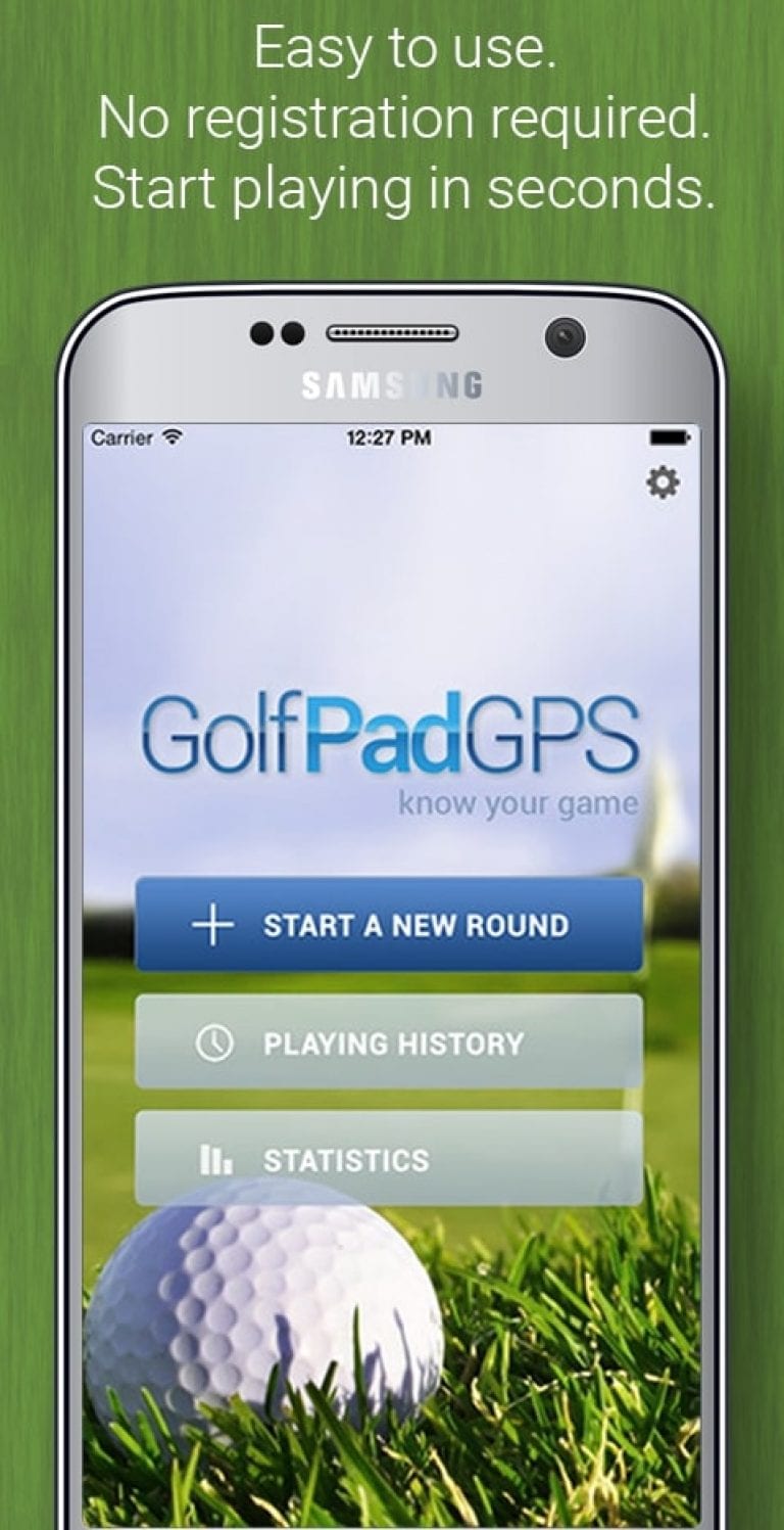 free golf app for galaxy watch