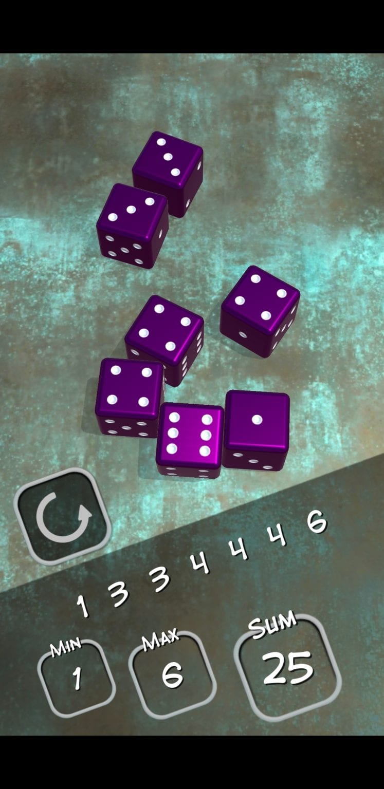 Random Dice 3D App Review | Freeappsforme - Free Apps For Android And IOS