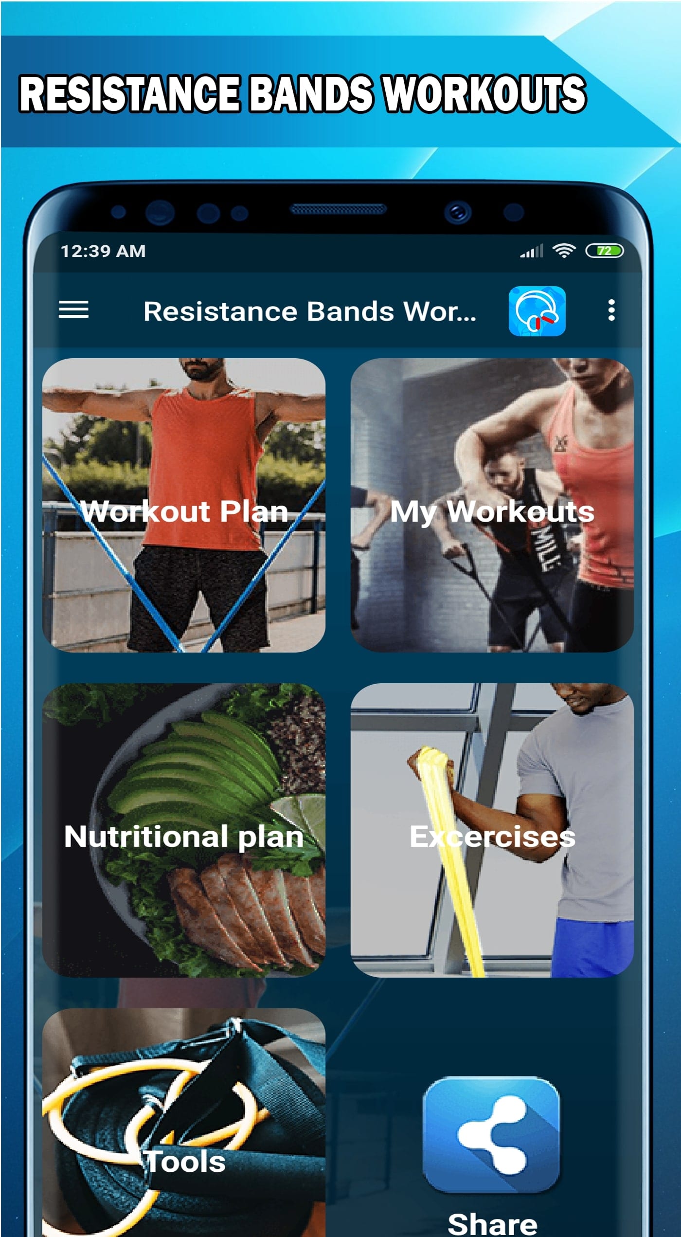 Resistance Bands Exercises and Workouts_Interface