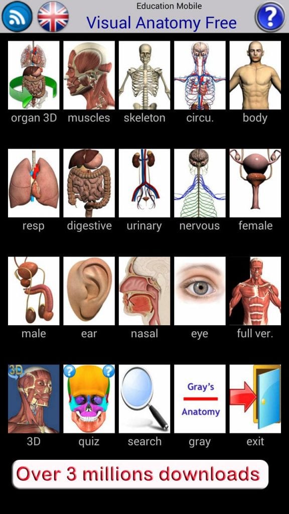 Visual Anatomy app review Freeappsforme Free apps for Android and iOS