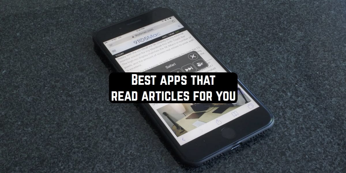 apps that read text for you