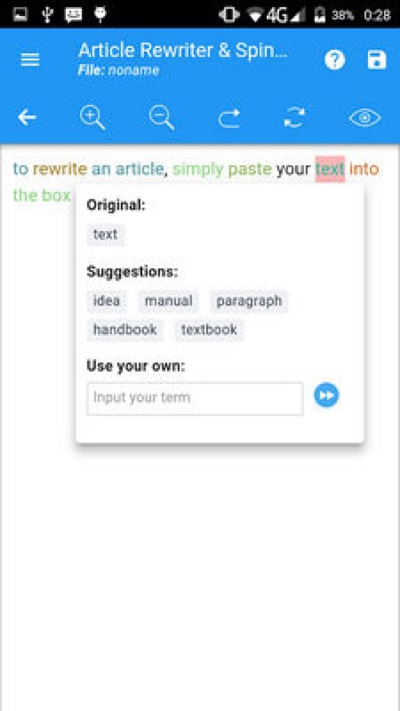 paraphrasing tool premium apk