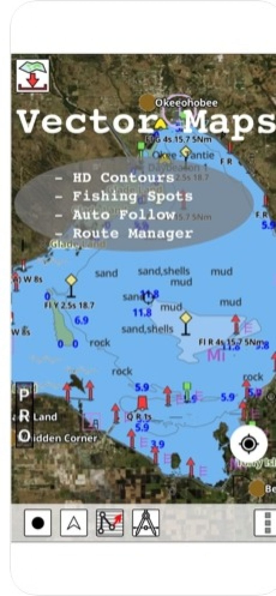 11 Free Lake Map Apps for Android - I Boating2 948x2048