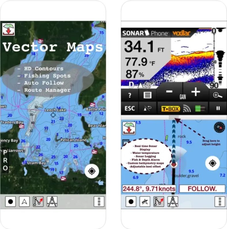 11 Free Lake Map Apps for Android - Iboating1 1 788x795