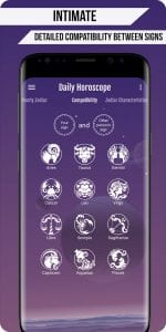 Daily Horoscope screen 1