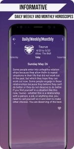 Daily Horoscope screen 2