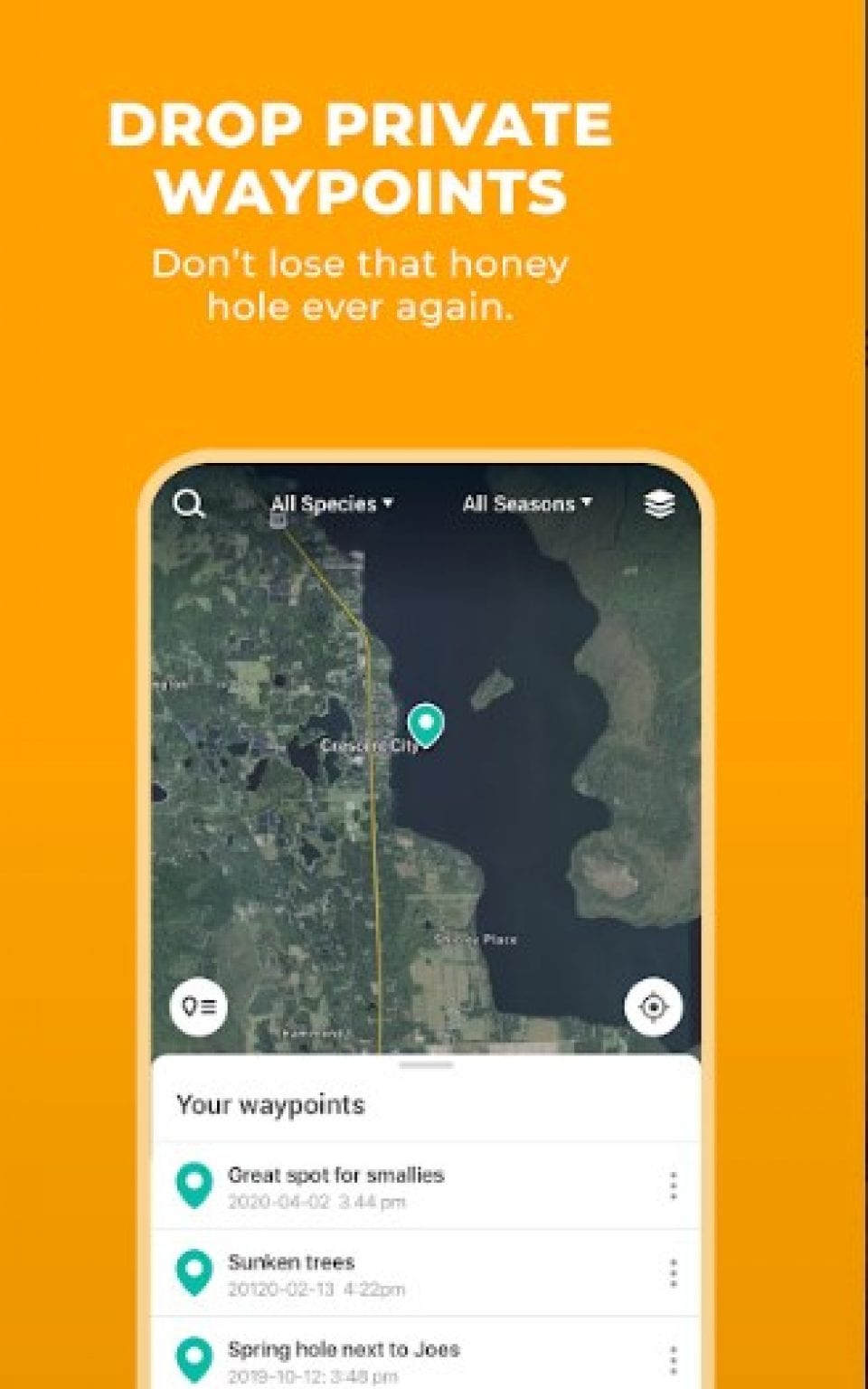 11 Best Fishing Map Apps For Android IOS Free Apps For Android And IOS   Fishbrain2 960x1536 