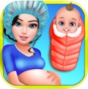 Pregnant Mommy & Newborn Baby