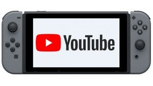 YouTube on Nintendo Switch