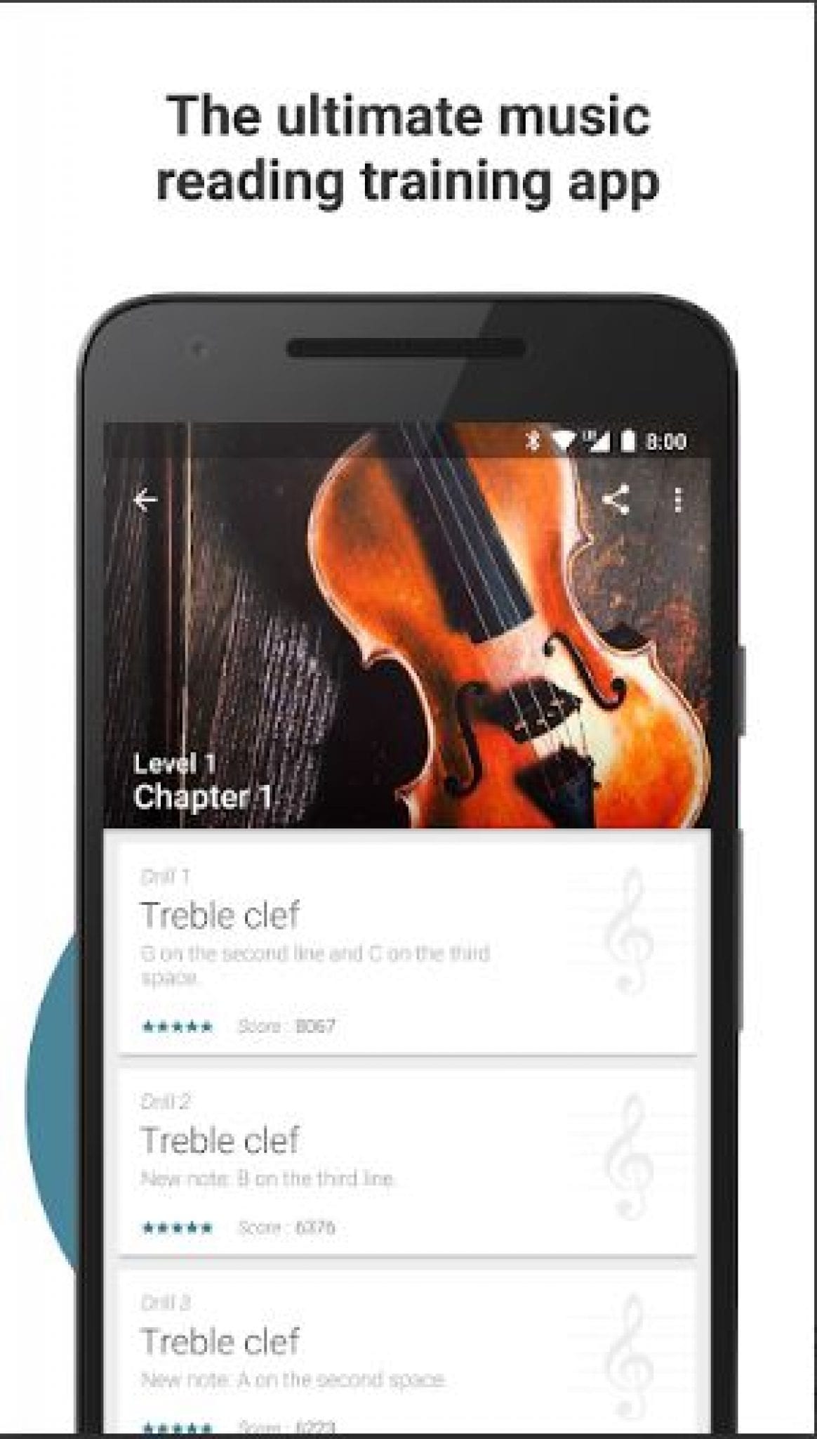 complete music reading trainer app