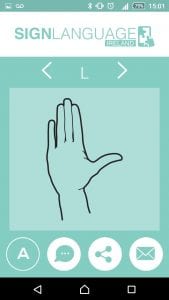 Sign Language Alphabet Ireland screen 2