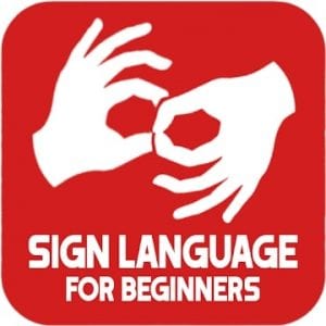Sign Language For Beginners logo