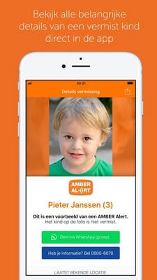 AMBER Alert Netherlands1