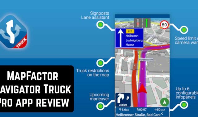 MapFactor Navigator Truck Pro app review