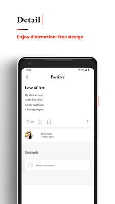 Poetizer - Social Network for Poetry2