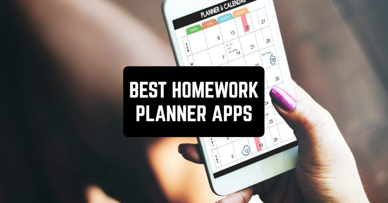 best app for keeping track of homework reddit