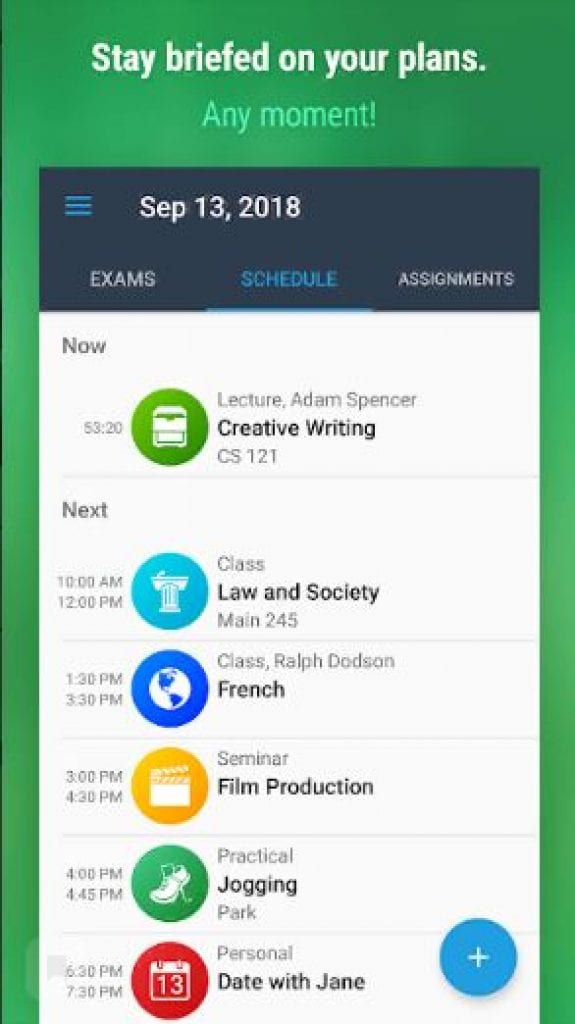 apps for organizing homework