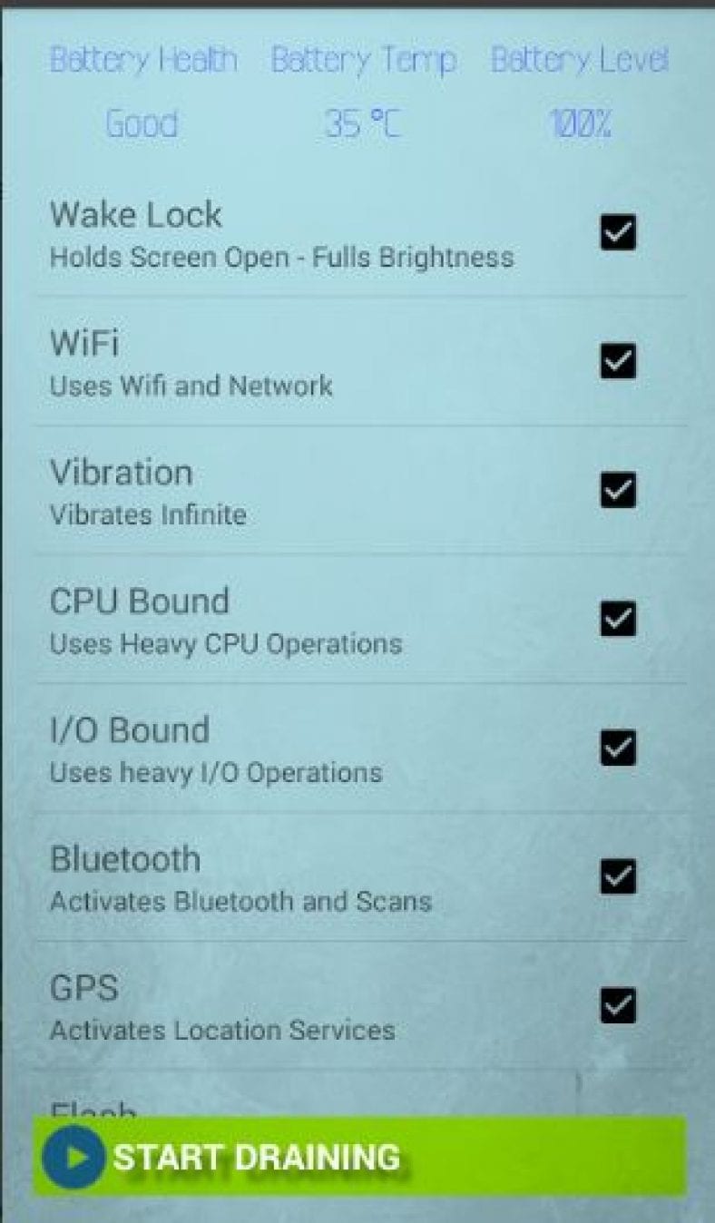 5 Best Battery Drainer Apps for Android Free apps for Android and iOS