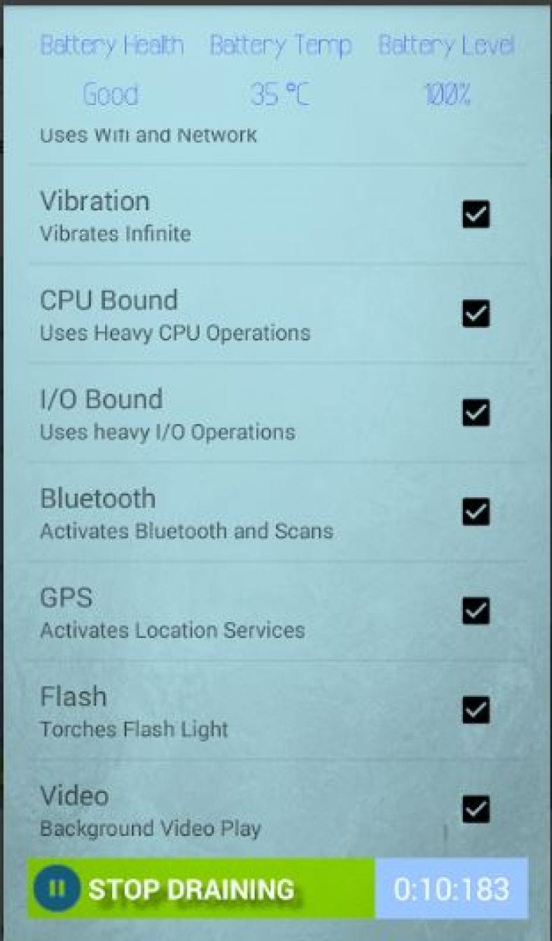 5 Best Battery Drainer Apps for Android Free apps for Android and iOS