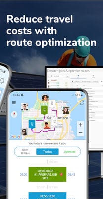 Hellotracks - All-in-one location tracking map1