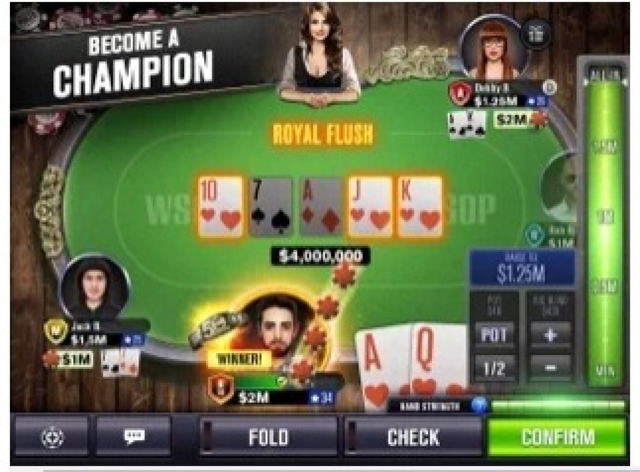 play free online games poker casino