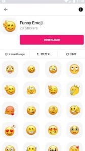 3D Emojis Stickers For WhatsApp - WAStickerApps