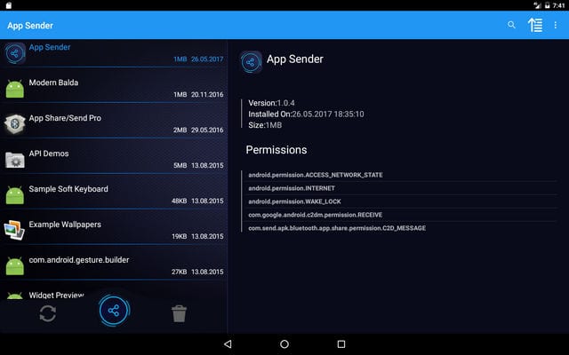 Bluetooth App Sender, Easy Uninstaller PRO2