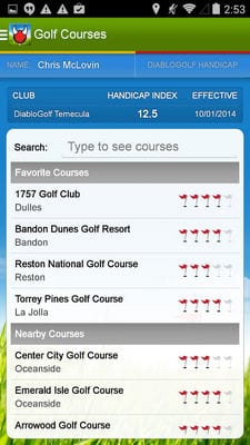 Diablo Golf Handicap Tracker2