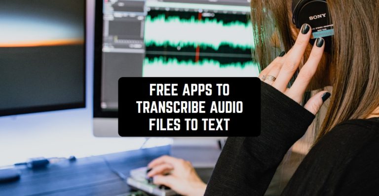 FREE APPS TO TRANSCRIBE AUDIO FILES TO TEXT1