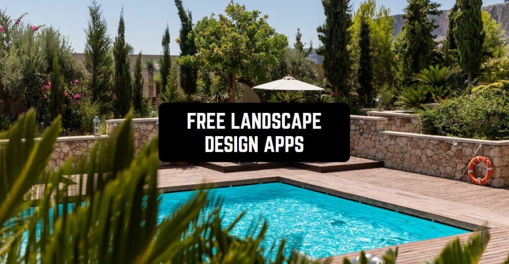 free landscape design app upload photo