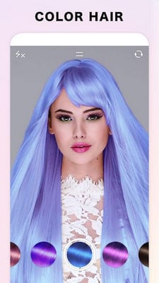 Fabby Look - hair color changer & style effects1