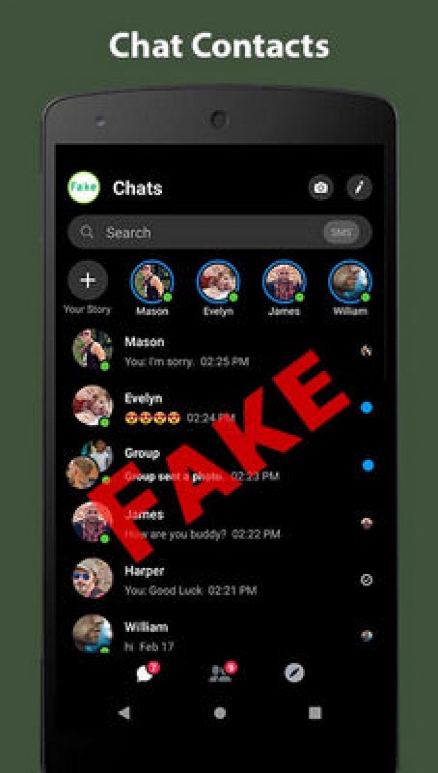 Download video fake chat