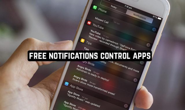 12 Free Notifications Control Apps for Android & iOS