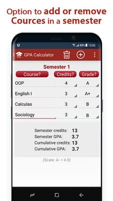 GPA Calculator - High School GPA Calculator1