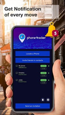 GPS Location With Mobile Phone Number Tracker by Vassel Group1