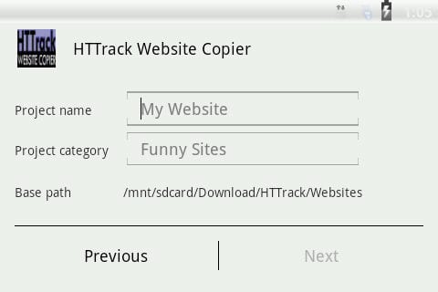 HTTrack Website Copier2