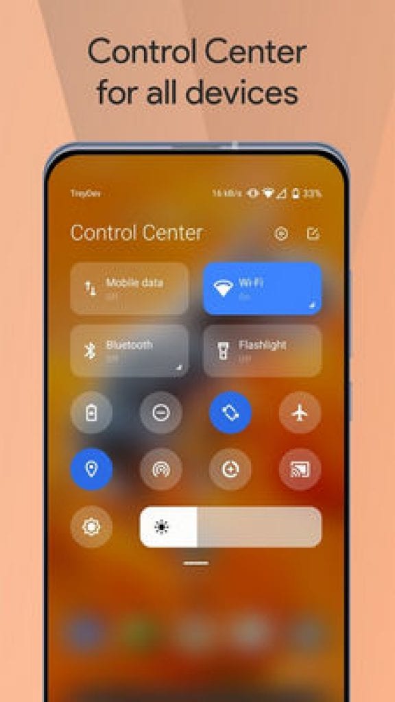 Control center notification что это