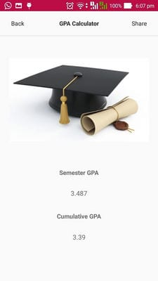 Quick GPA Calculator by Emstell2