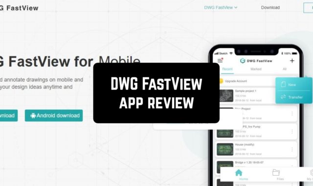 DWG FastView-CAD Viewer&Editor App Review