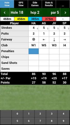mScorecard - Golf Scorecard2